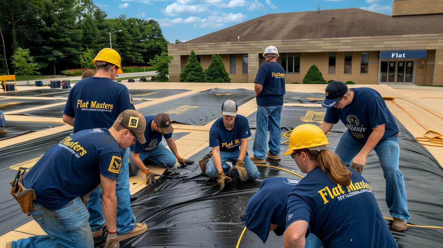 What's the Average Cost for Flat Roof Hail Damage Repair?