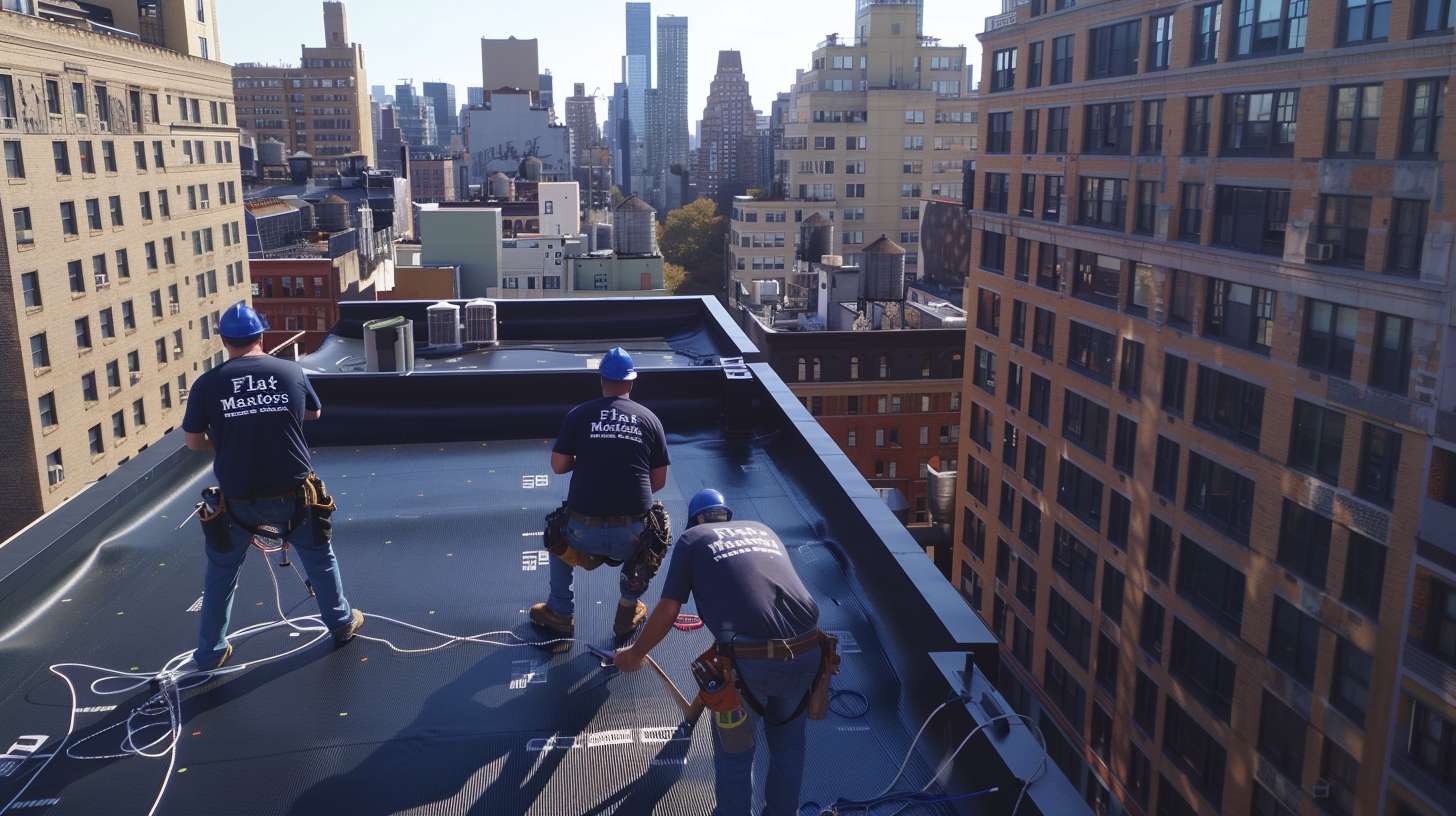 Professional Temporary Fix for Leaking Flat Roof Solutions