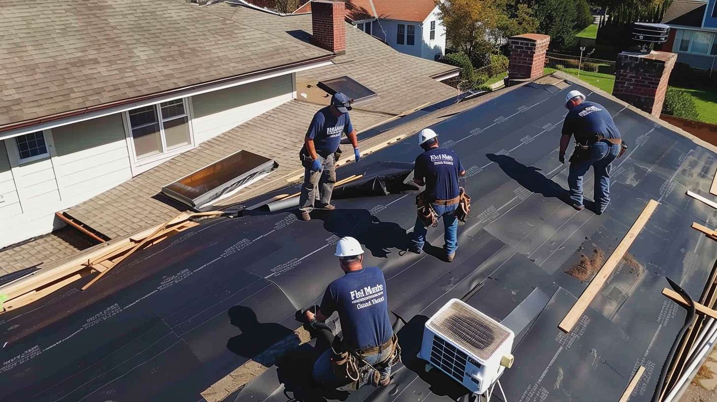 Professional Residential Flat Roof Construction Services