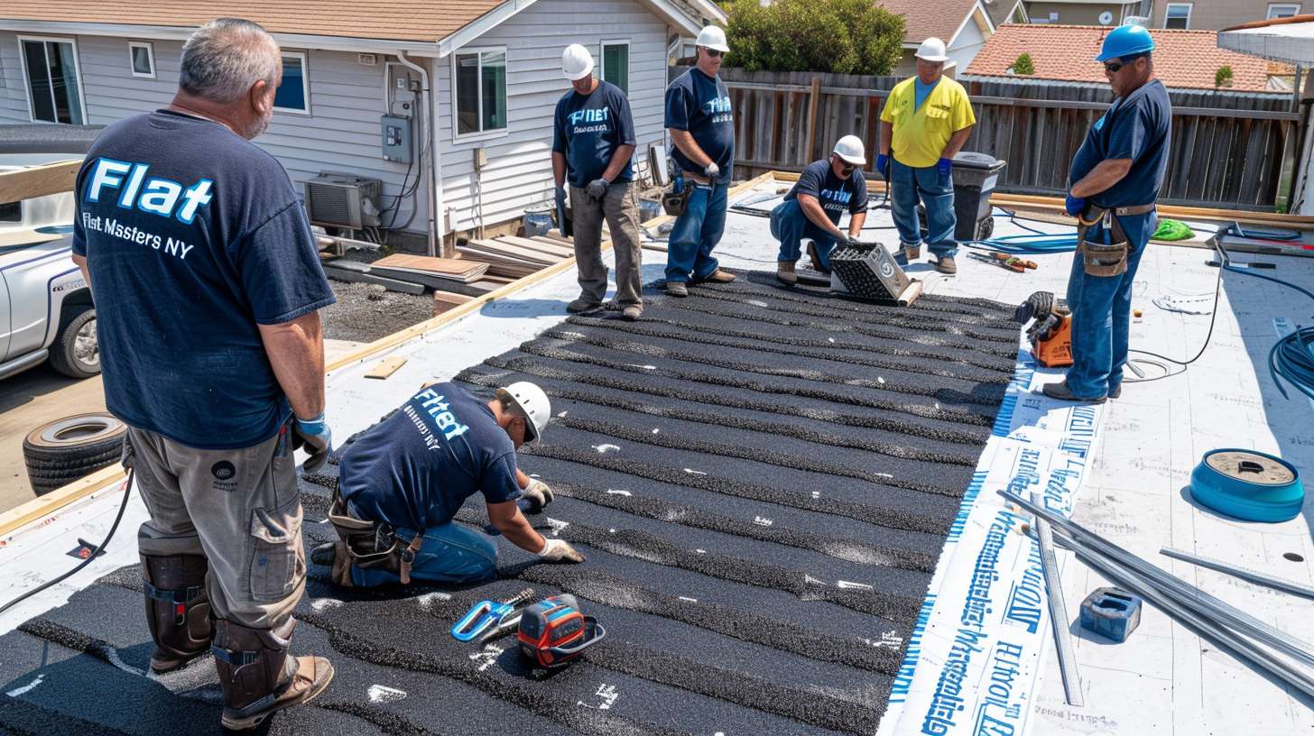 Professional Bathroom Exhaust Fan Flat Roof Venting Solutions