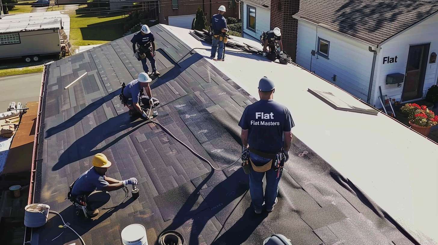 Professional Flat Roof Plywood Products Installation Services