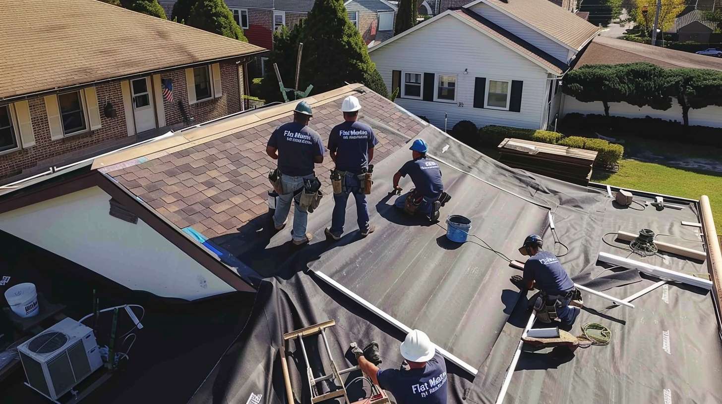 Professional Deck on Flat Roof Installation & Repair Services