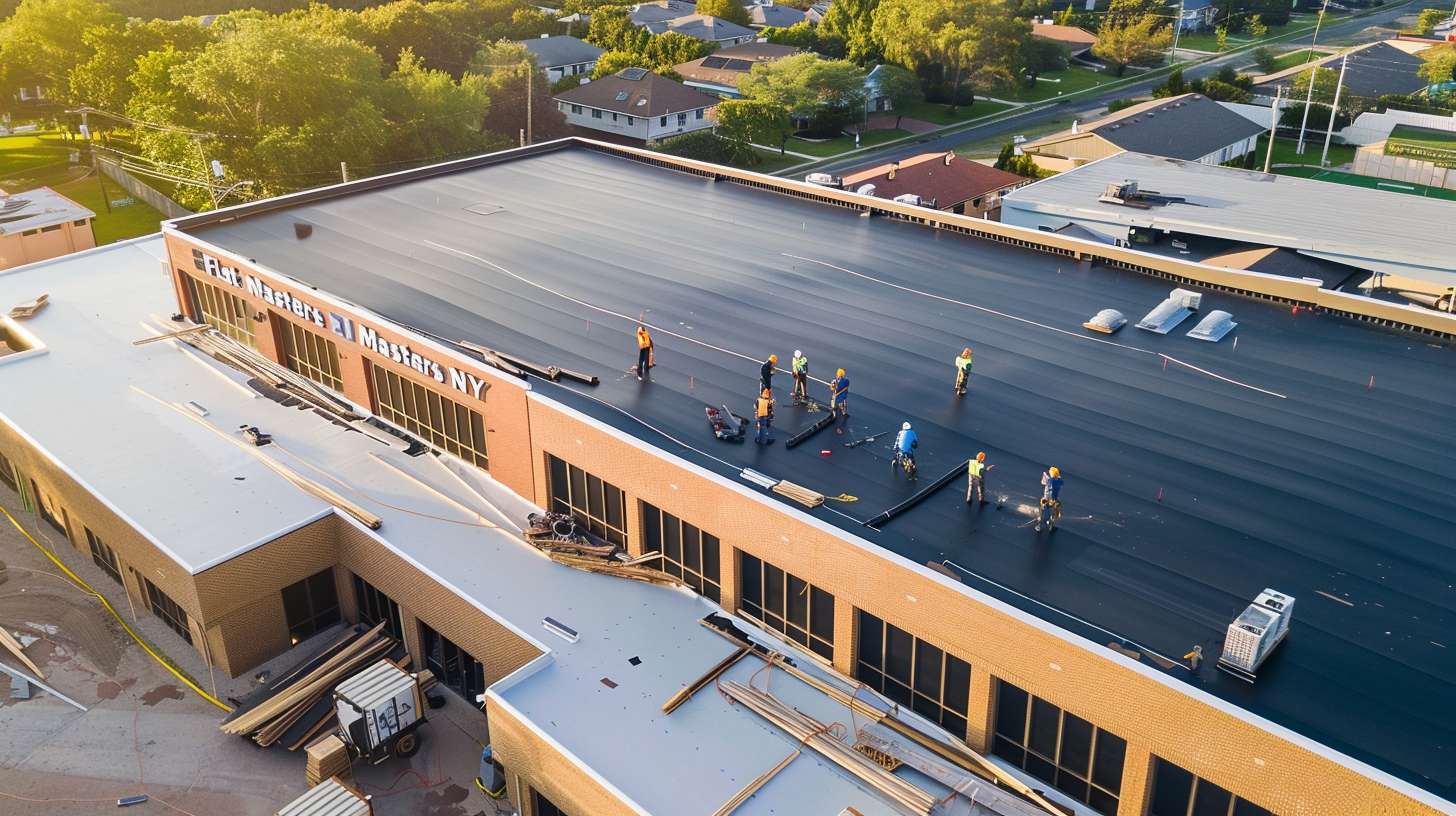 Expert Flat Rubber Roof Leak Repair Solutions Near You