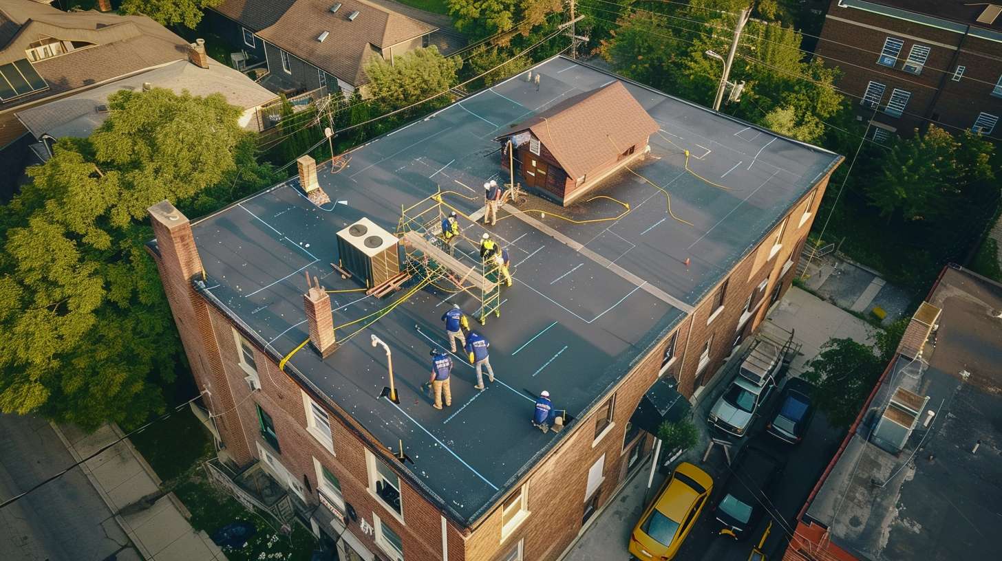 Professional Green Flat Roof Construction Services Near You