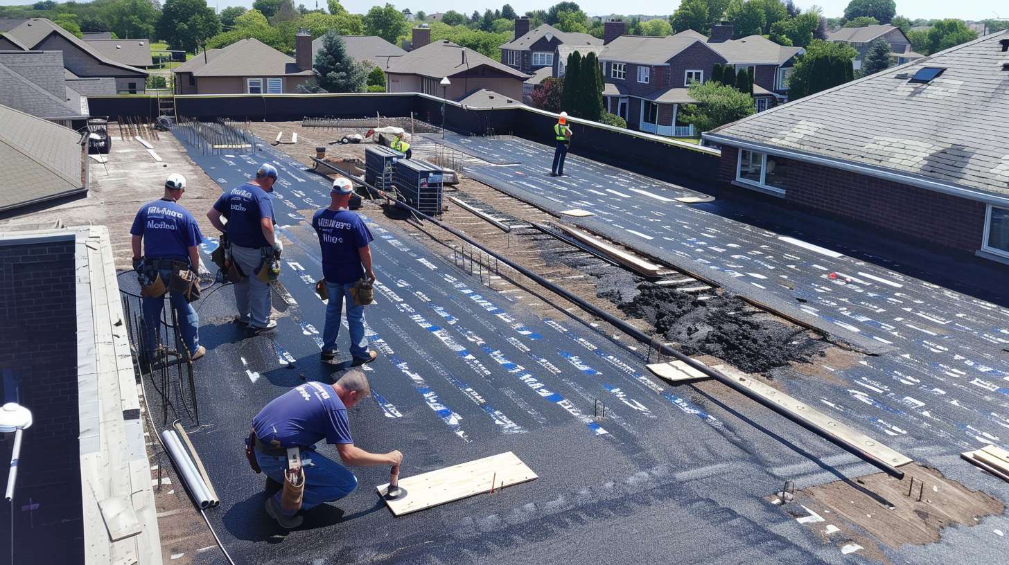 Professional Flat Roof Drainage Outlets Installation & Repair