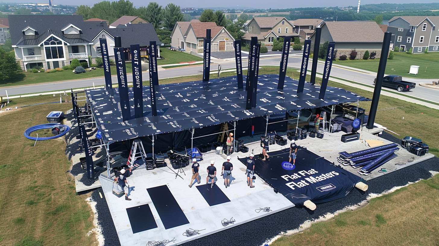 Professional Rubber Flat Roof Installation Services You Can Trust