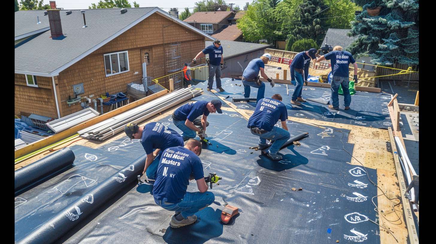 Professional New Flat Roof Standing Water Issues Solutions