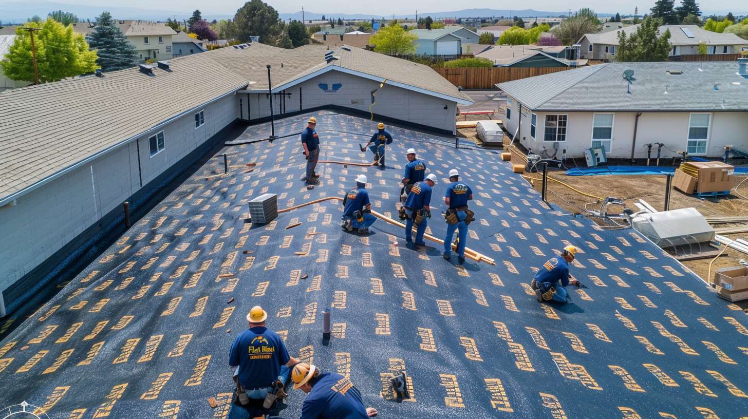 Professional Flat Roof Rafter Systems Installation & Repair