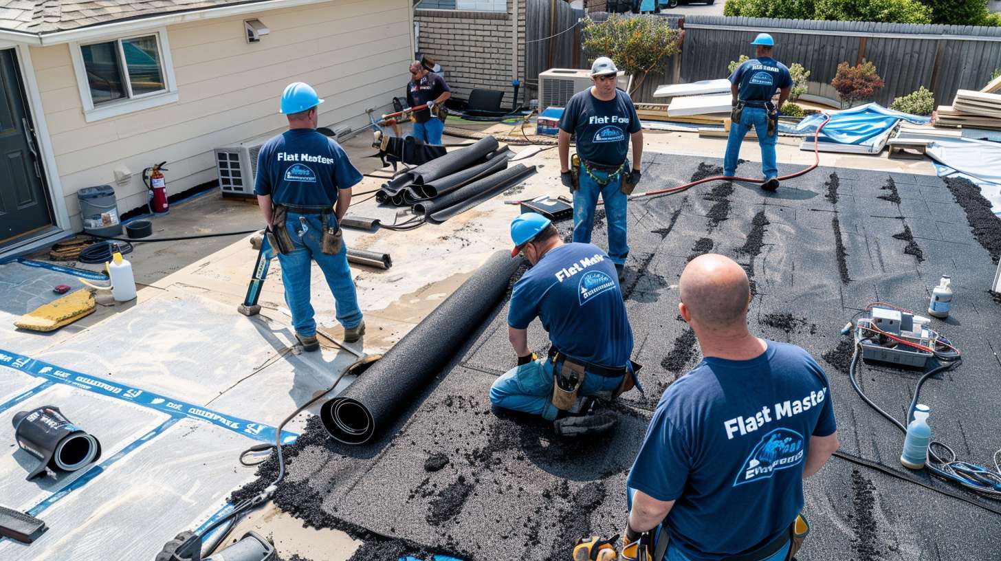 Professional Flat Roof Drainage Systems Installation & Repair