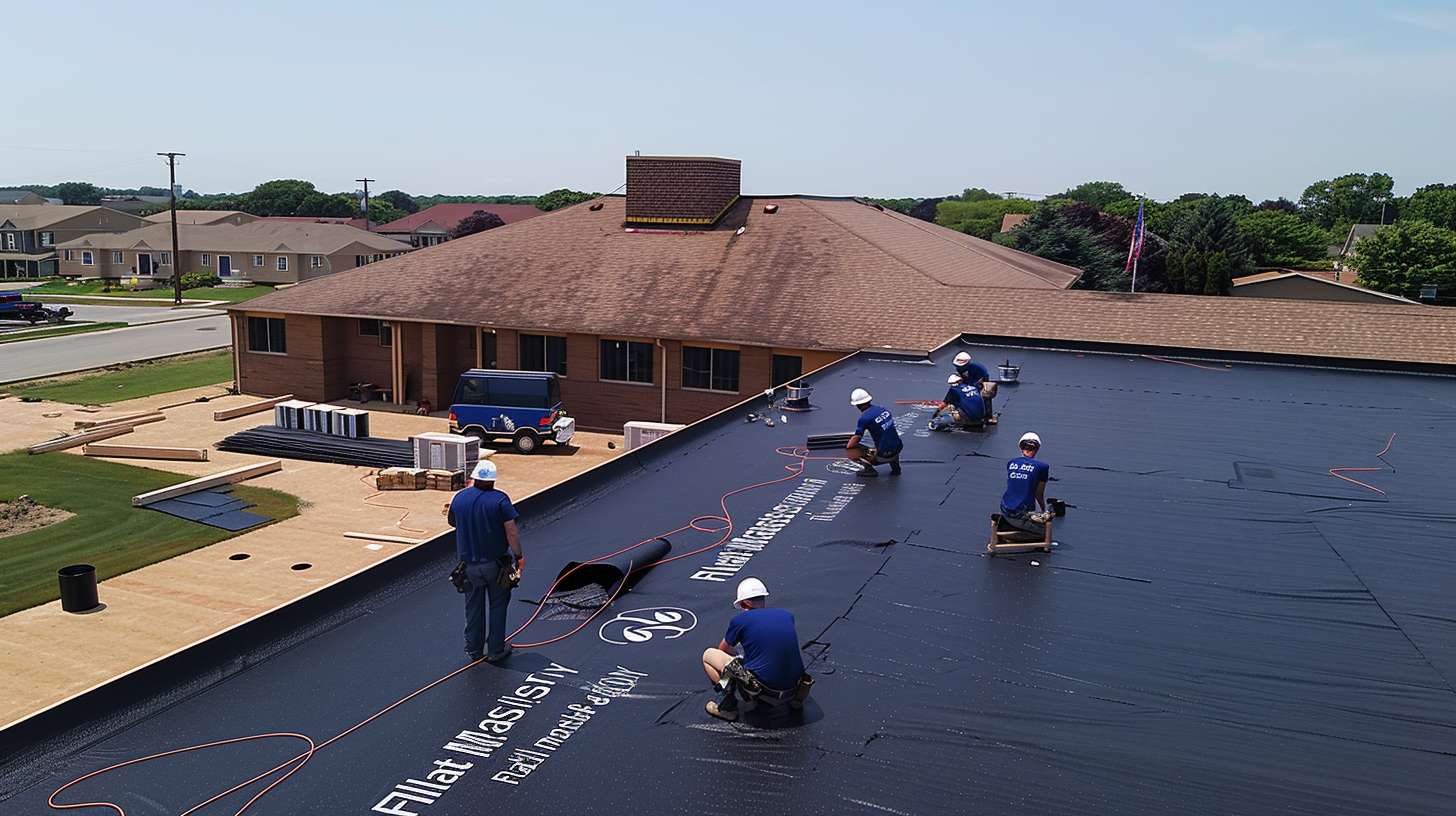 Professional Flat Roof Felt Replacement Services Near You