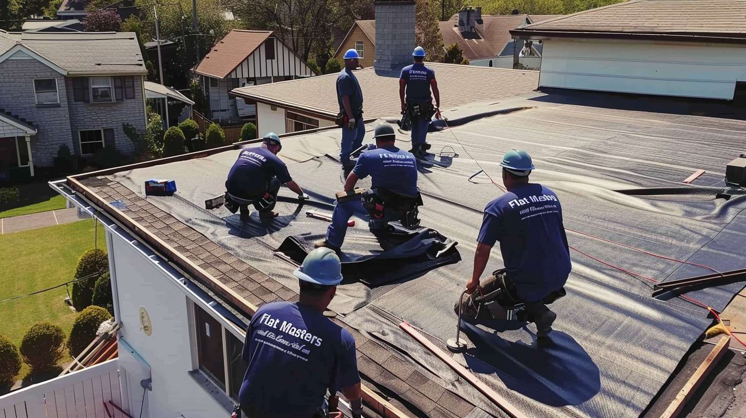 Professional Kitchen Flat Roof Skylights Installation & Repair