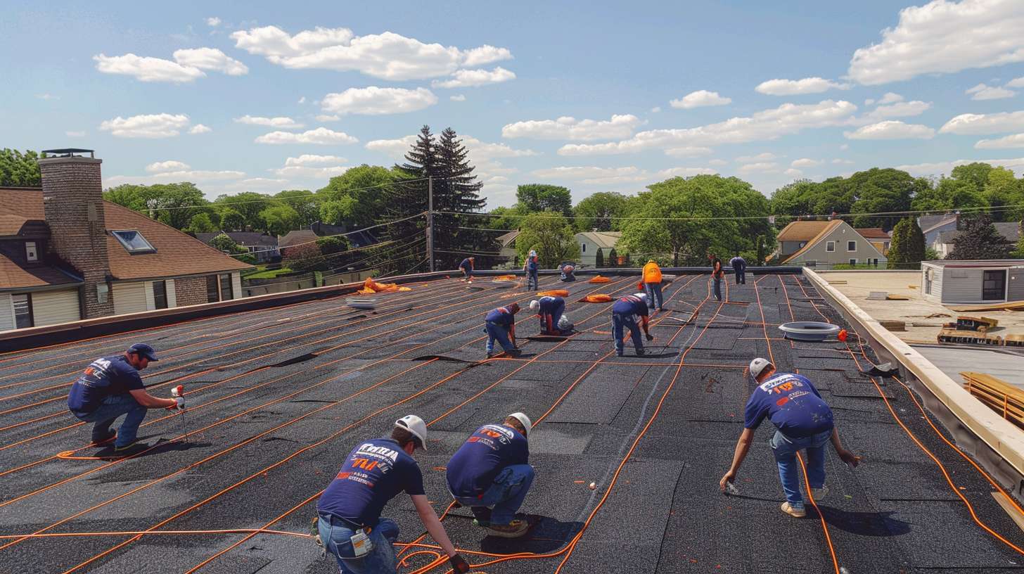 Professional Rubber Flat Roof Covering Installation & Repair