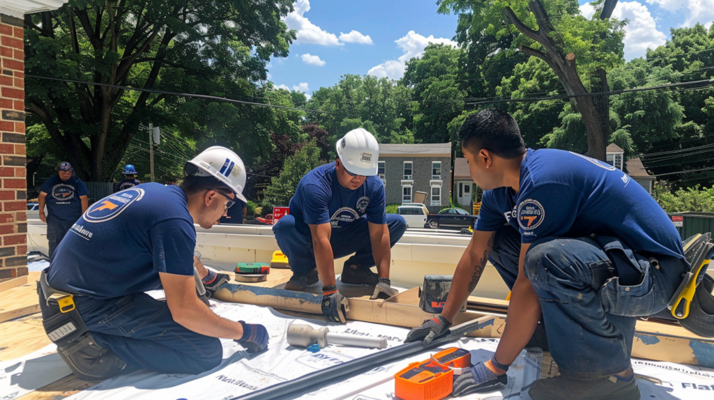 New Flat Roof Installation